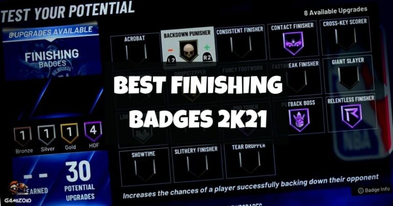 Best Finishing Badges 2k21