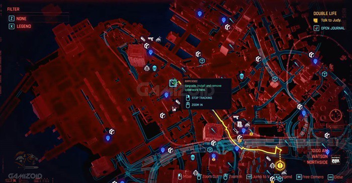 Cassius Ryder Location in Cyberpunk