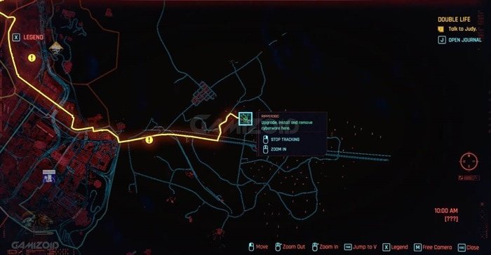 Location of Kiroshi ripperdoc in cyberpunk 2077