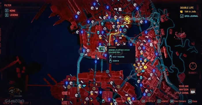 Location of Victor Vector in Cyberpunk