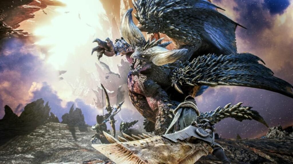 image of a monster from monster hunter world game