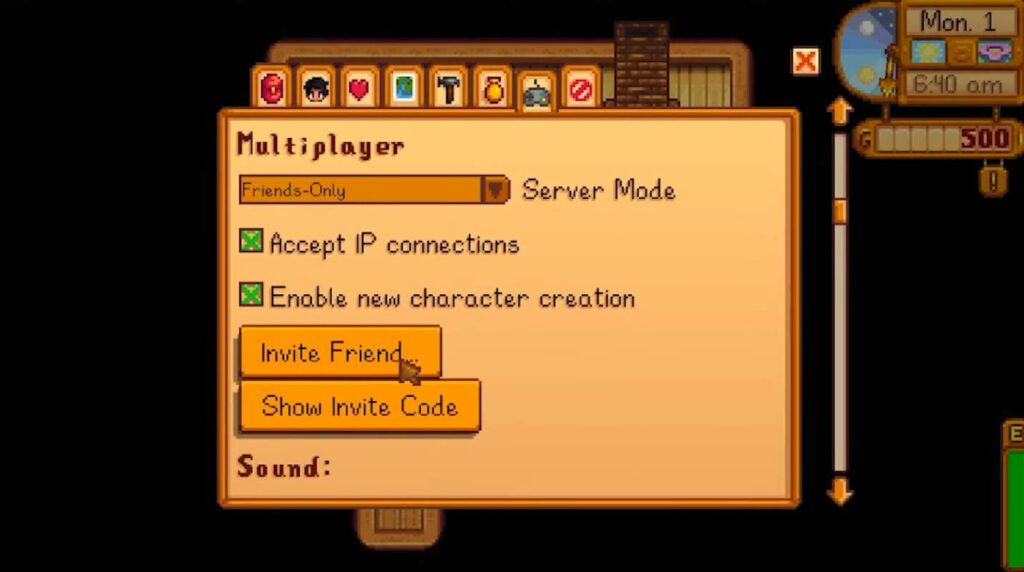 stardew valley how to invite friends