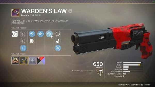 Warden's Law