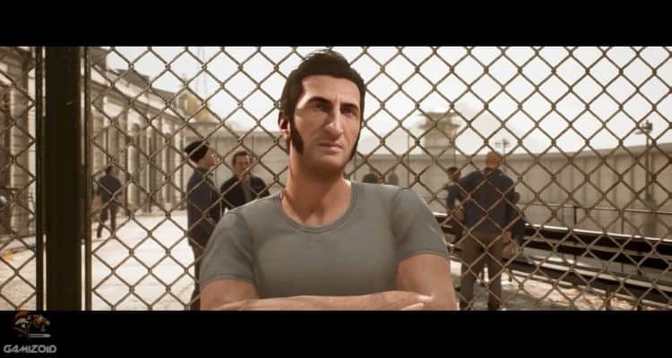 image of a character in a way out video game