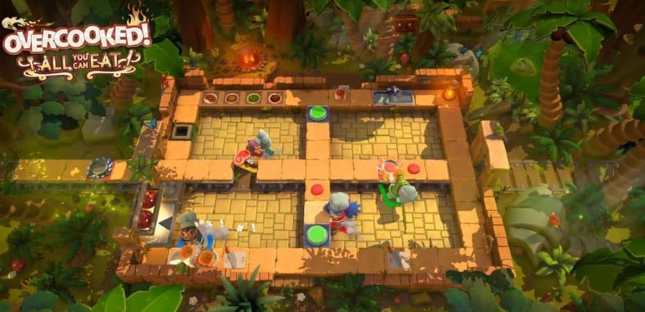 Gameplay image of Overcooked 2