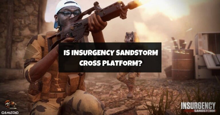 Is Insurgency Sandstorm Cross Platform