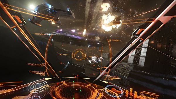 gameplay of elite dangerous