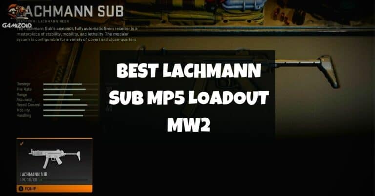 Best Lachmann Sub MP5 Loadout Modern Warfare 2_