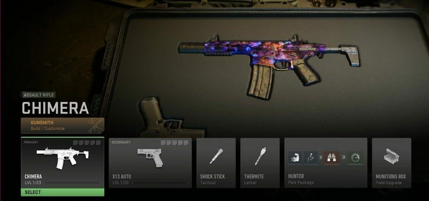 Chimera AR Gun In Modern Warfare 2 2022
