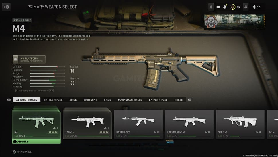 Cover Image of Best M4 Loadout Class