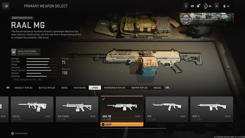 Cover Image of Best RAAL MG Loadout Class
