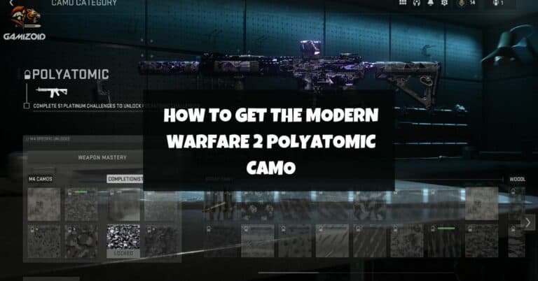 How To Get The Modern Warfare 2 Polyatomic Camo
