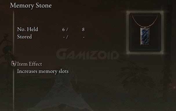 Image of the Memory Stone in Elden Ring