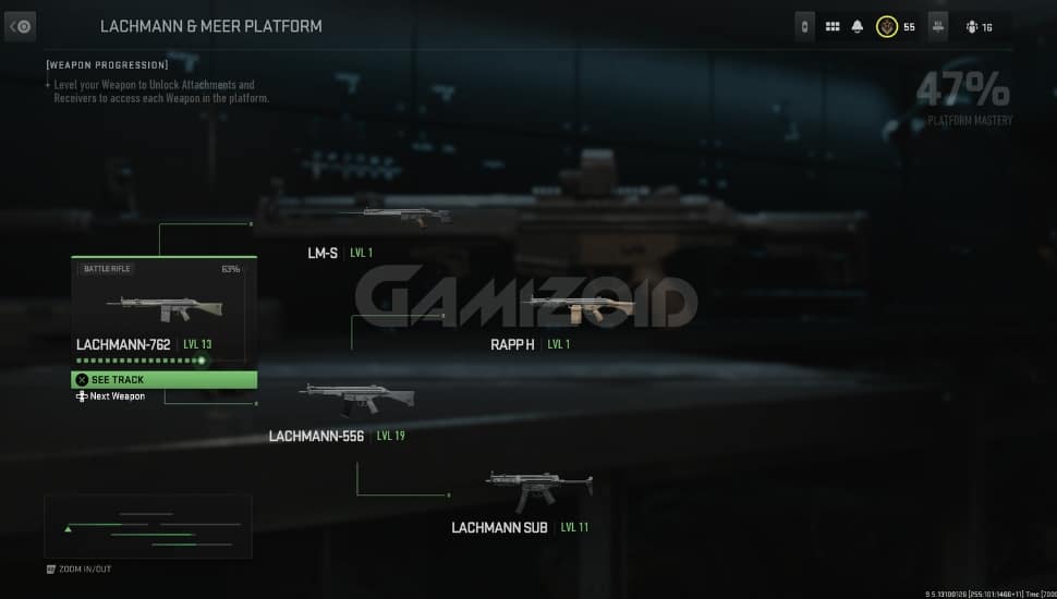 Meer weapon platform in Modern Warfare 2