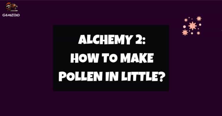How To Make Pollen In Little Alchemy 2