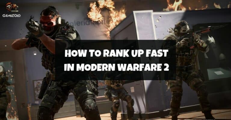 How To Rank Up Fast In Modern Warfare 2