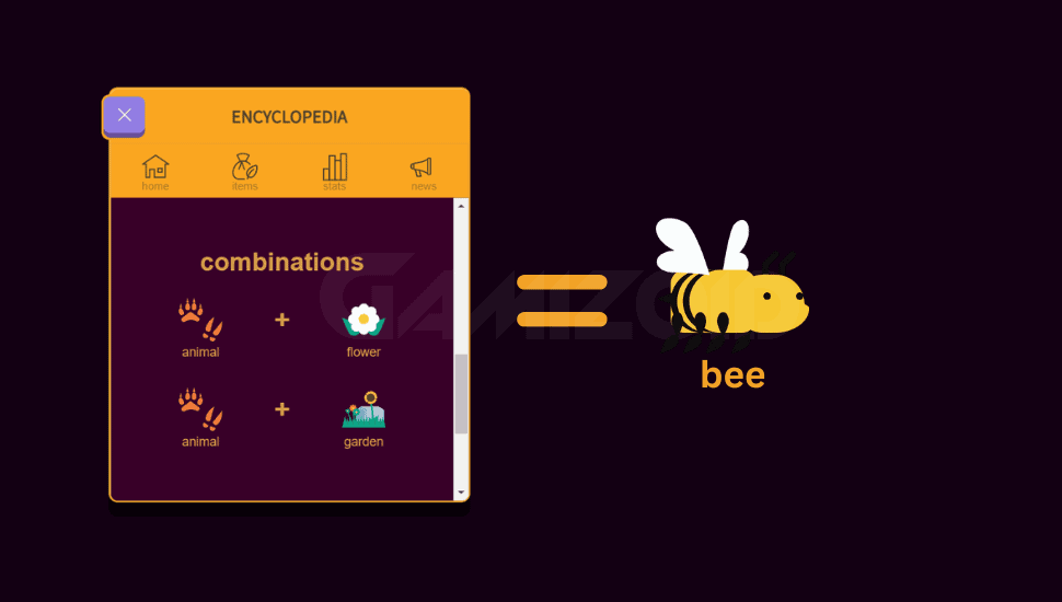 combinations to get bee in little alchemy 2