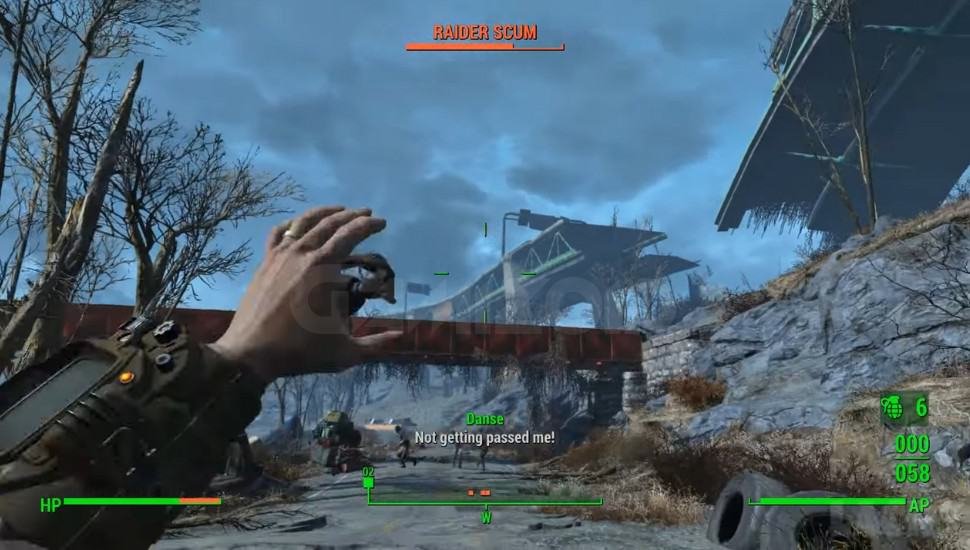 How To Throw Grenades In Fallout 4 Cover