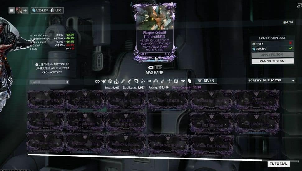 The Plague Keewar Weapon in warframe