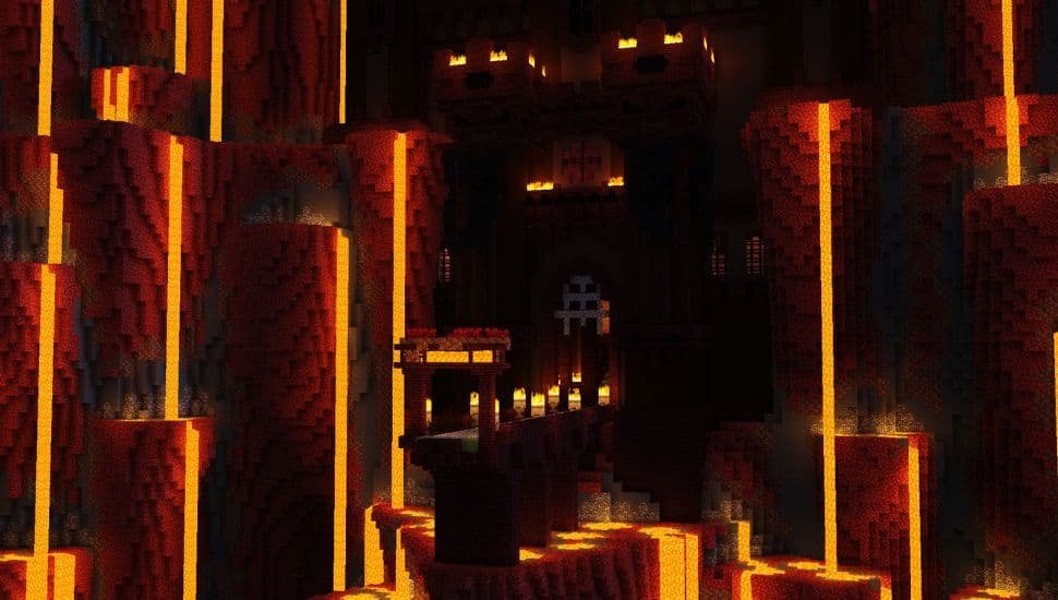 image of crimson isle Hypixel SkyBlock