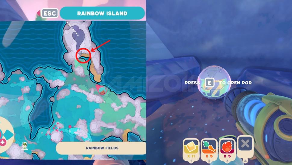 slime rancher 2 the location of hydro turret blueprint