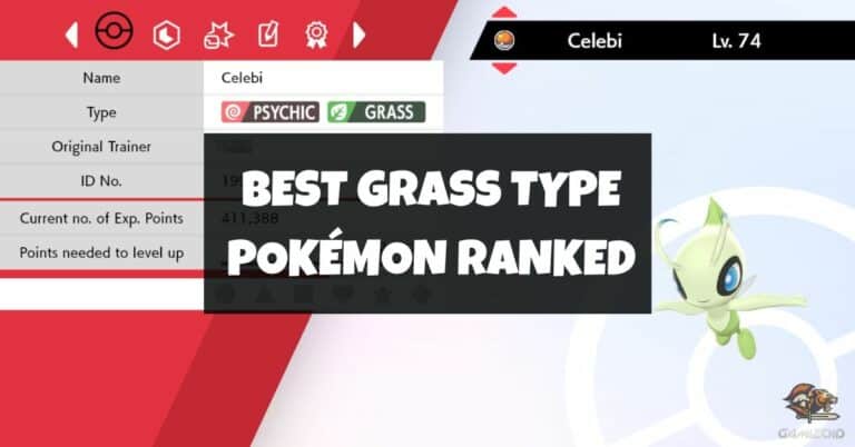 Best Grass Type Pokemon