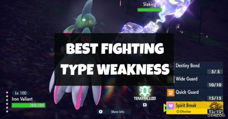 Fighting Type Weakness