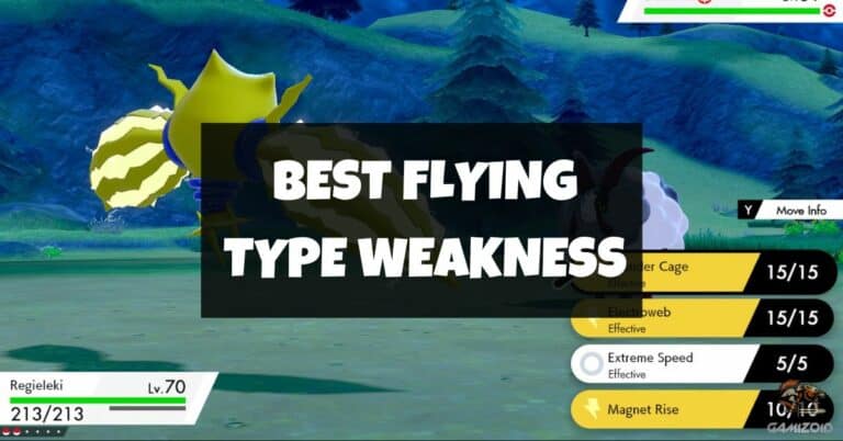 Flying Type Weakness