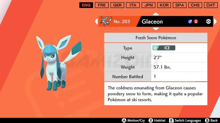 15 Glaceon