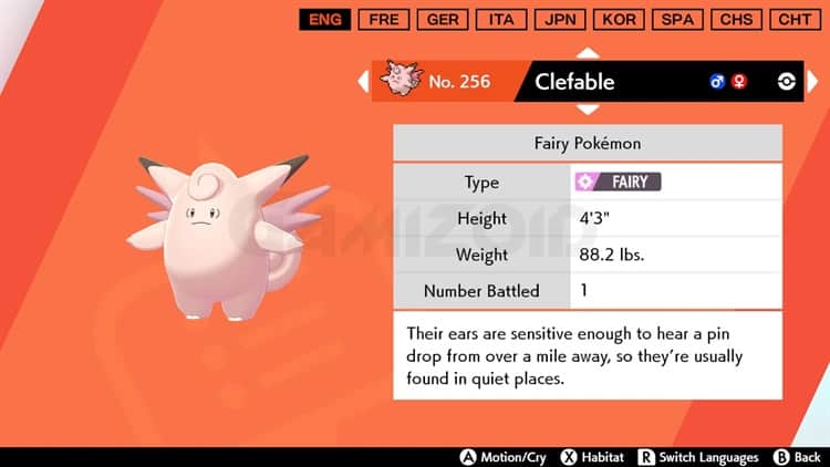 5 Clefable