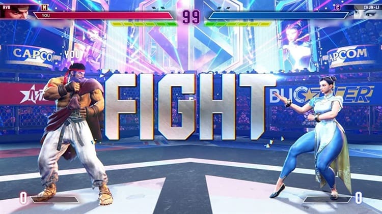 Chun Li vs Ryu Street Fighter 6